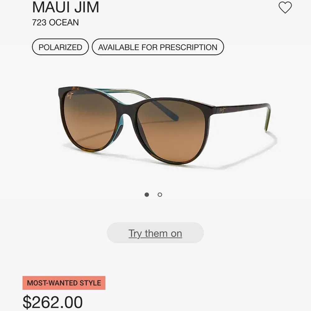 723 Ocean Maui Jim Polarized Sunglasses